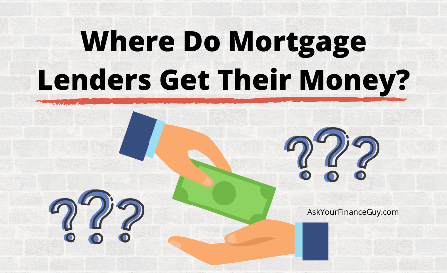 Where Do Mortgage Lenders Get Their Money From